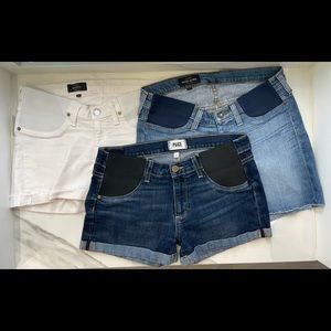 Maternity Jean Shorts